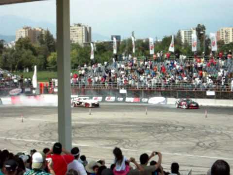 formula drift en chile Ryuji Miki vs Robbie Nishida video 2