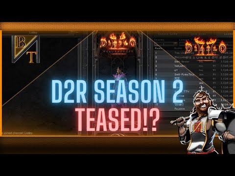 Diablo 2 Resurrected Season 2 Soon!? Ladder 2 Was Teased?!