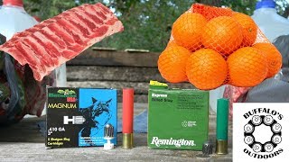 .410 slugs - Brenneke vs Remington vs Meat Target - TriStar Viper G2