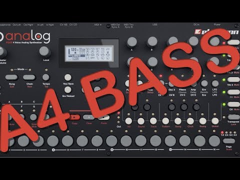 Analog Four - Synth Lead Tutorial (2 of 2)