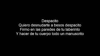 Luis Fonsi Despacito ft Daddy Yankee (with lyrics 