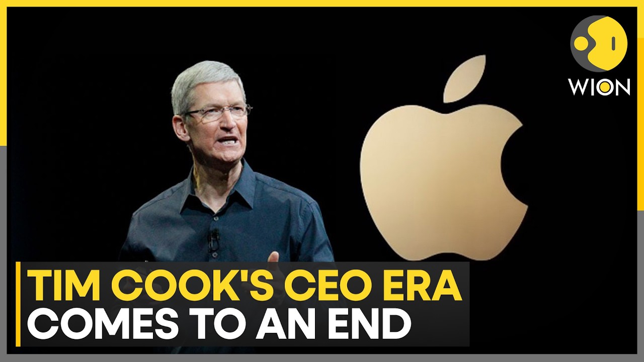 Tim Cook Steps Down After 15 Years As Apple CEO | WION