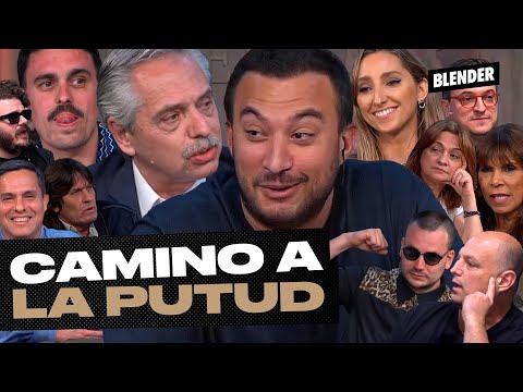 VINO ALBERTO FERNÁNDEZ y DEBATE PICANTE sobre ECONOMÍA y MODELOS en POLÍTICA | DOMINBORD | BLENDER