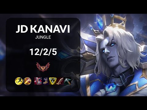JD Kanavi Viego vs Lee Sin JUNGLE - KR GRANDMASTER Patch 14.22