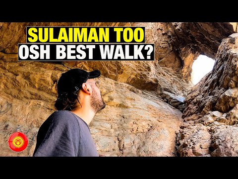 Walking through SULAIMAN TOO in Osh, Kyrgyzstan 🇰🇬