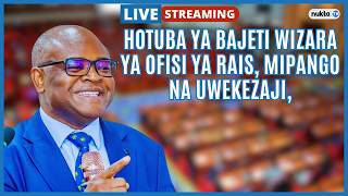 🔴LIVE: HOTUBA YA BAJETI WIZARA YA OFISI YA RAIS, MIPANGO NA UWEKEZAJI