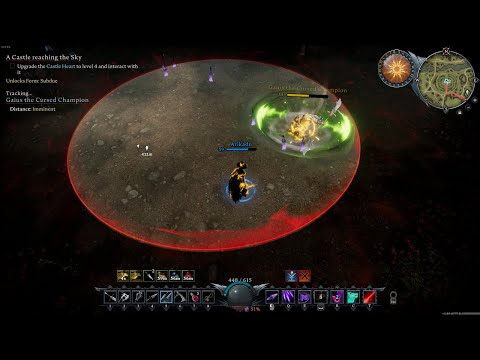 V Rising - Solo - Terah the Geomancer & Gaius the Cursed Champion - 1.1 Boss Fights - Throw Daggers