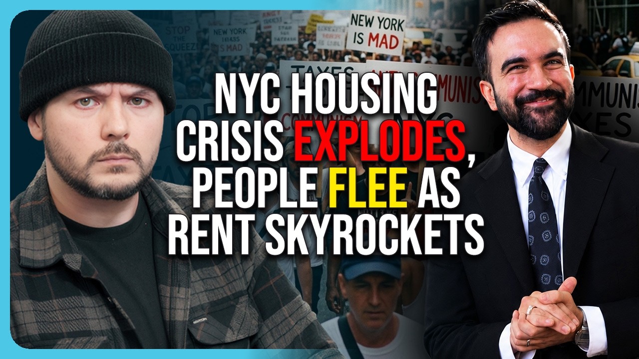 NYC Housing Crisis EXPLODES, People FLEE As Rent Skyrockets
