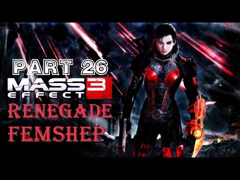 Mass Effect 3 [HD] Renegade FemShep Playthrough part 26 (The Genophage Cure) [2/2]