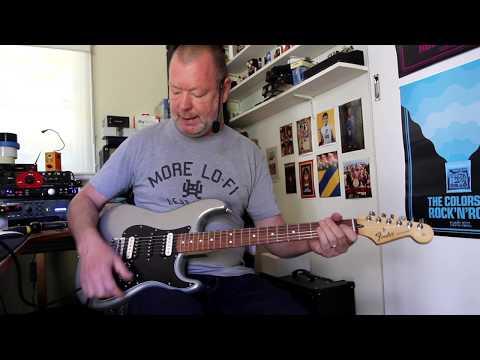 2017 Fender HSH Standard Stratocaster. A mid-priced winner.