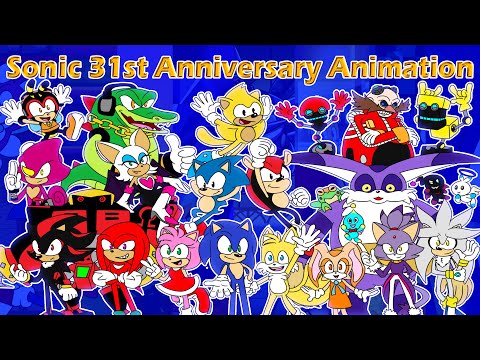 Sonic 31st Anniversary Animation "Young Stars"