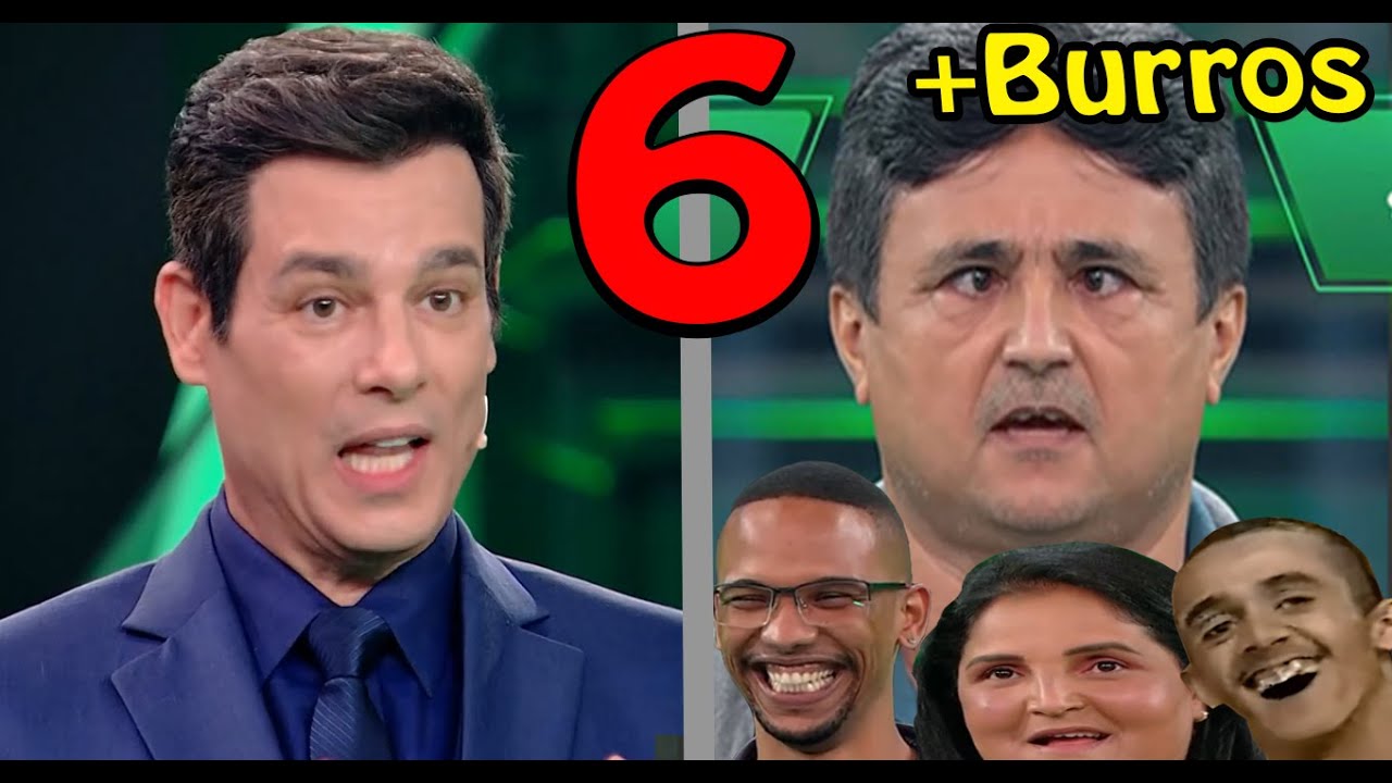 🔴 As Pessoas mais Burras do Planeta 6. As Maiores Burrices ditas na TV PARTE 6
