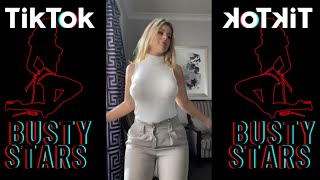 Tiktok No Bra Challenge #bustycurvygirls #tiktok #nobra #nobrachallenge #bralesstiktok #braless