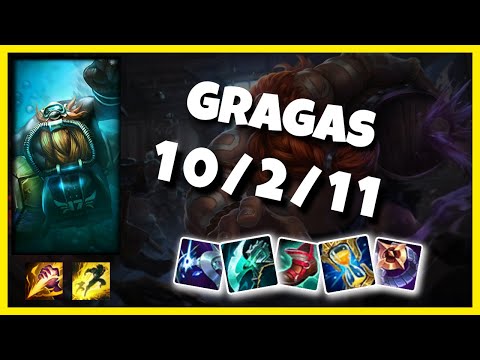 Gragas vs Lee Sin KOREAN Challenger JUNGLE (10/2/11) - v11.1