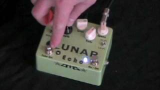 Video thumbnail for Lunar Echo by DMB Pedals -Pt2 Tape mode and take off switch by dmbpedals