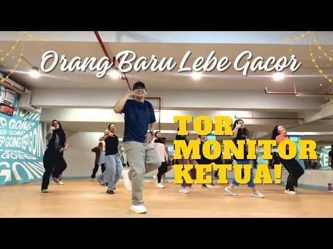 TOR MONITOR KETUA | ORANG BARU LEBE GACOR | ECKO SHOW, JUAN REZA, CHESYLINO | Viral Easy Dance Chore