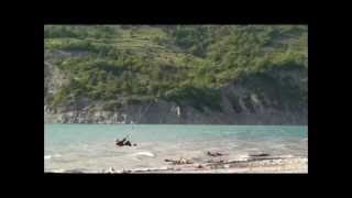 preview picture of video 'Kitesurf a Savines le Lac'