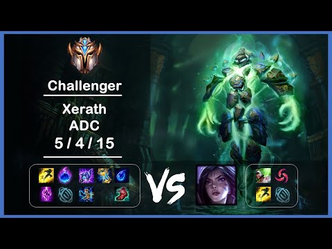 ADC Xerath vs KaiSa Patch 11.17