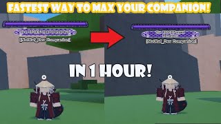 FASTEST Way To Max Any Companion in Shindo Life