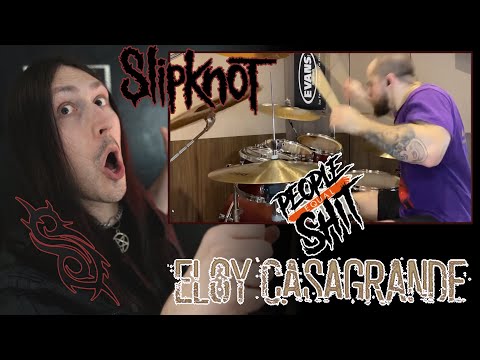 Black Metal Drummer Reacts: | ELOY CASAGRANDE | Slipknot - People=S**t