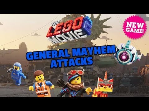 THE LEGO MOVIE 2 - GENERAL MAYHEM ATTACKS [Cartoon Network Games] Video