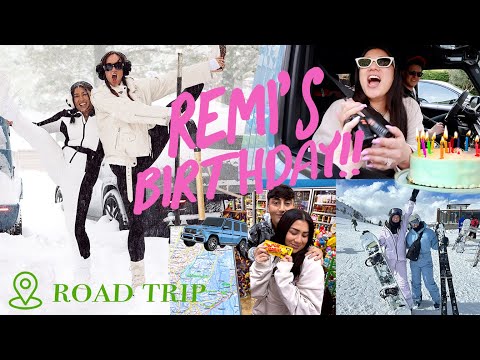 REMI'S SURPRISE BIRTHDAY TRIP!!!!!    *Road Trip Vlog*