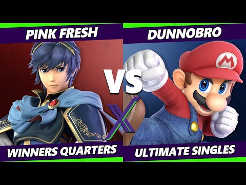 S@X 458 Winners Quarters - Pink Fresh (Marth) Vs. Dunnobro (Mario) Smash Ultimate - SSBU