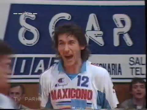 1990 MAXICONO Parma - PHILIPS Modena - 2a finale playoff - 6/5/90 #riportiamoilgrandevolleyaparma