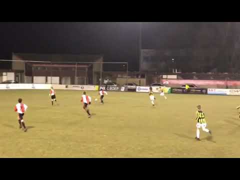 Marley Bonse. Kwartfinale beker Feyenoord o13- Vitesse o13