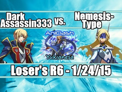AniClash: Yukianesa - BBCP - [L-Bracket] - darkassassin333 (Jin) vs Nemesis-Type (Mu-12)