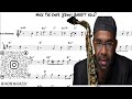 Mack The Knife (Kenny Garrett solo transcription)