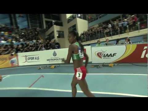 Istanbul 2012 Competition: 1500m Women Final - Genzebe Dibaba ETH