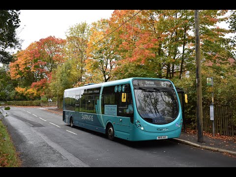 [HD] Arriva North East Wright Steetlite 1596 NK15 AAV Route 43