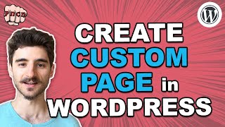 How to Create Custom Page Template in Wordpress