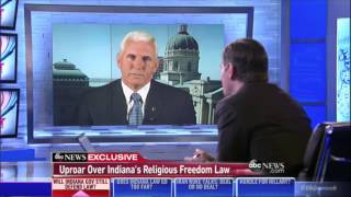 Why can't Governor Pence answer the question?