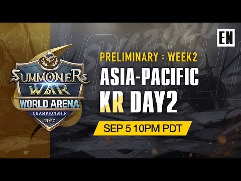 [EN] SWC2020 APAC/KR Preliminary DAY2 | Summoners War | 서머너즈 워