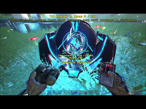 Ark Official PC BLDX Raiding Chinese Pearl Cave