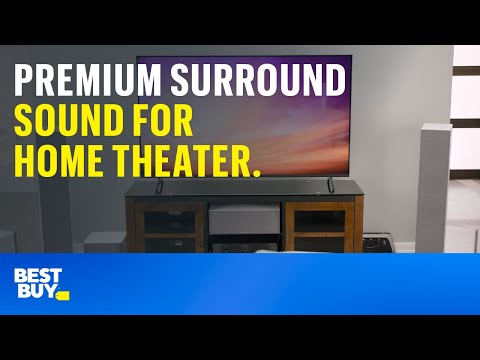 Premium surround sound for home theater. Tech Tips from Best Buy.
