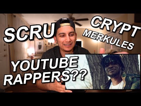 GOING IN AGAIN REACTION! | SCRU FACE JEAN x MERKULES x  CRYPT | YOUTUBE RAP TRIO