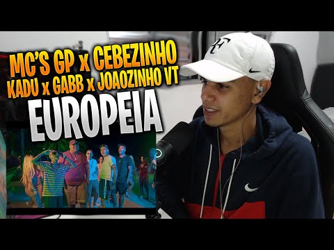 [ REACT ] Dj Boy “Europeia” - Mc’s GP, Cebezinho, Kadu, Gabb, Joãozinho VT