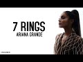 Ariana Grande 7 Rings Lyrics