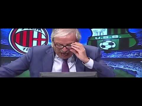 CRUDELI IMPAZZISCE  GOL DI PALETTA MILAN SASSUOLO 4 3