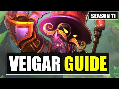 HOW TO PLAY VEIGAR MID SEASON 11 (BEST BUILD & GAMEPLAY) - League of Legends | S11 Veigar Guide