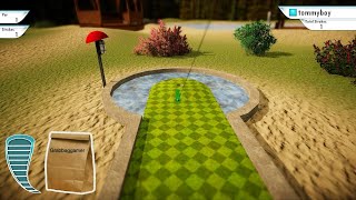 3D MiniGolf gameplay on the Nintendo Switch