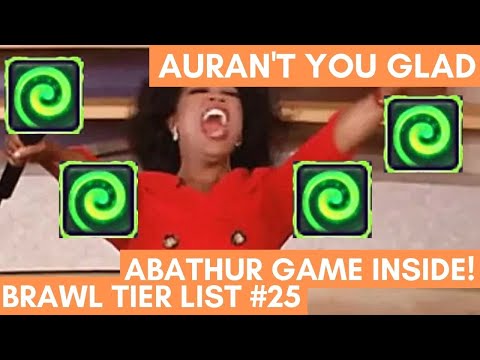 FOUR AURAS????? - Abathur Weekly Brawl "Tier List" [Starcraft 2 Direct Strike]