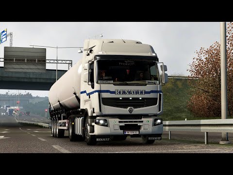 ETS2 1.38 ProMods 2.50 Renault Premium  Aalborg - Söderhamn