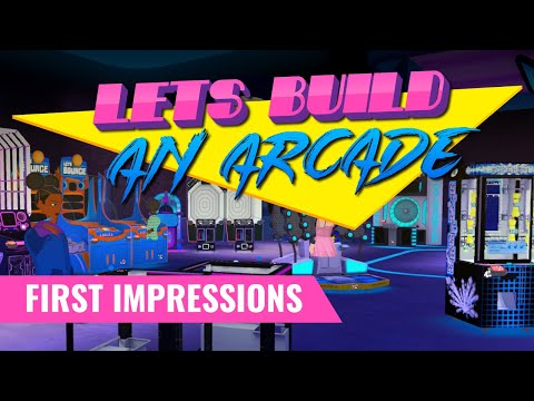 Let's build our own arcade in Arcade Legend! | First Impressions of this new VR title