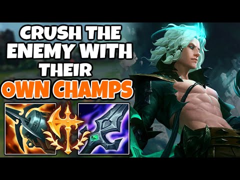 Viego Mid is still an Insane Hypercarry for teamfights (Kill the enemy with their own champs)