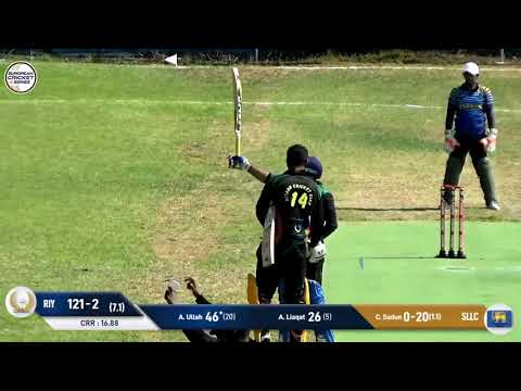 MOM: A.Ullah - SLLC vs RIY | Highlights | European Cricket Series Cyprus Day 6 | Cyprus