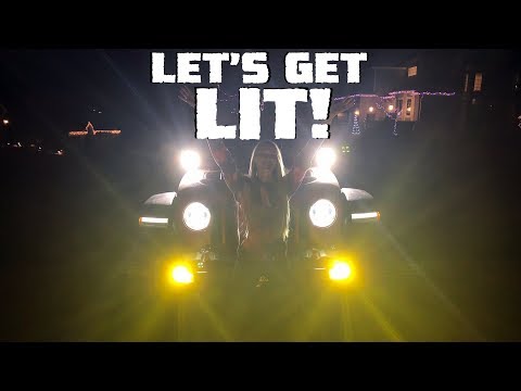 LET THERE BE LIGHT! Installing Baja Designs Lighting On Our Jeep Wrangler JLU Rubicon!